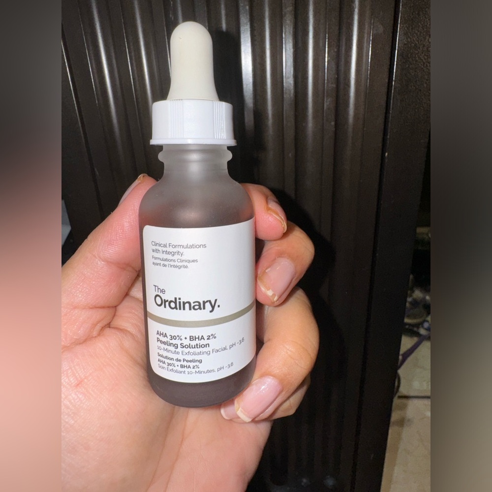 The Ordinary AHA and BHA peeling solution
